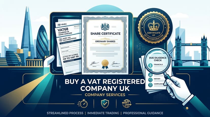 How to Buy a VAT Registered Company Off the Shelf in the UK