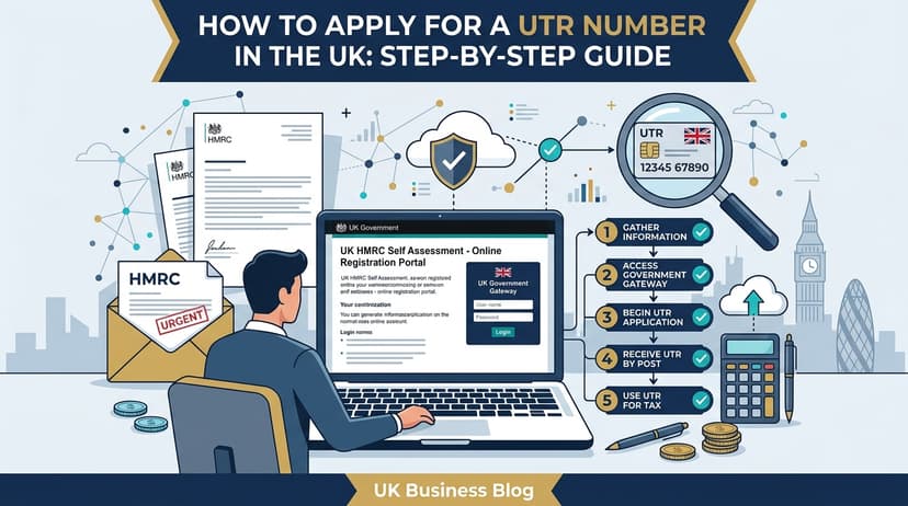 How to Apply for a UTR Number in the UK: Guide 2026